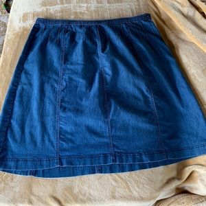 Women’s denim skirt Cato size 20 knee length